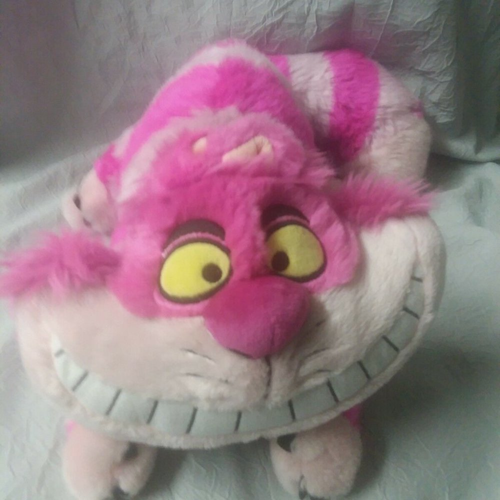 Disney Pink Cheshire Cat Plush